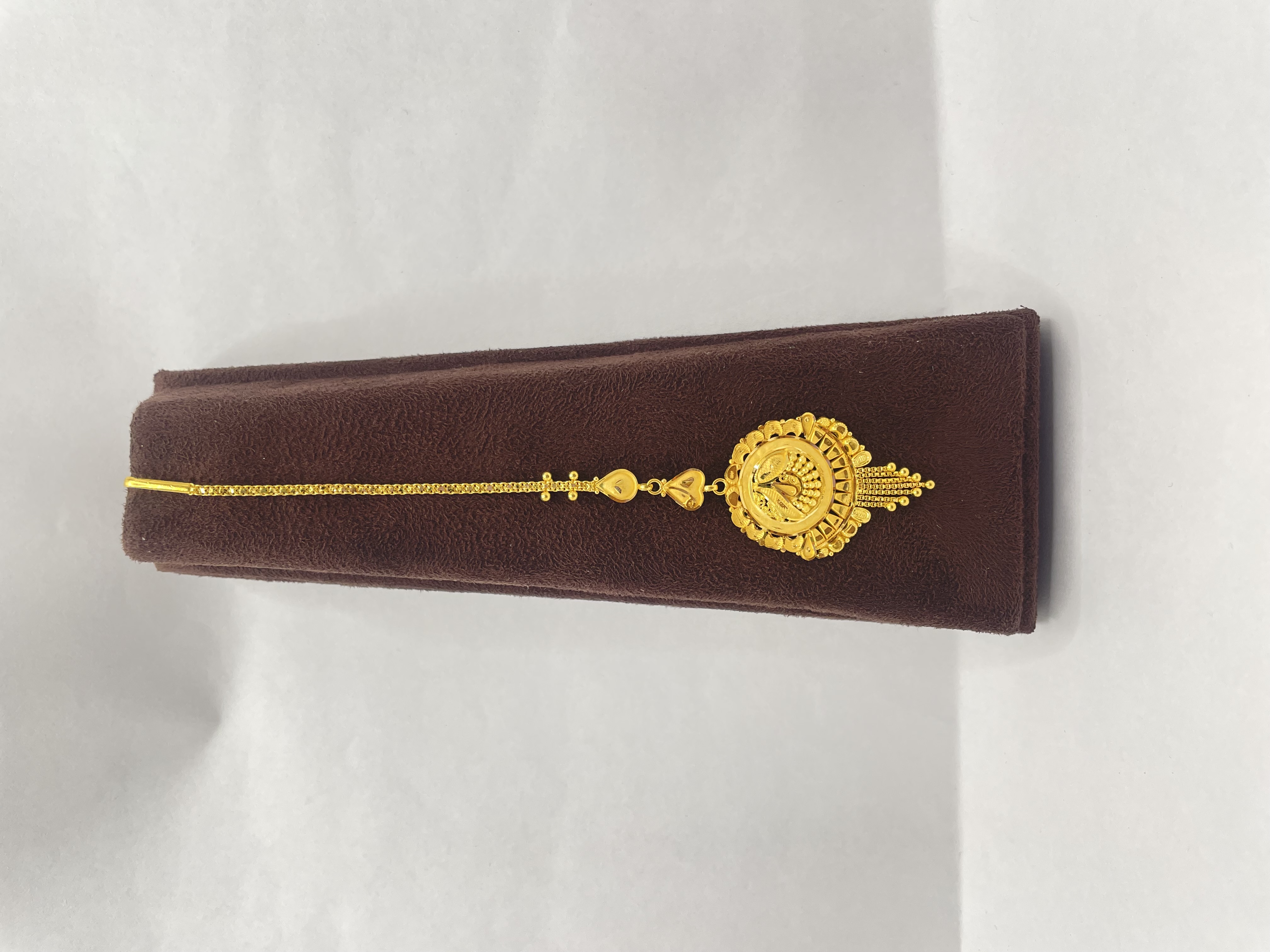 22kt Gold Tikka - Sarvada Jewellers Ranchi