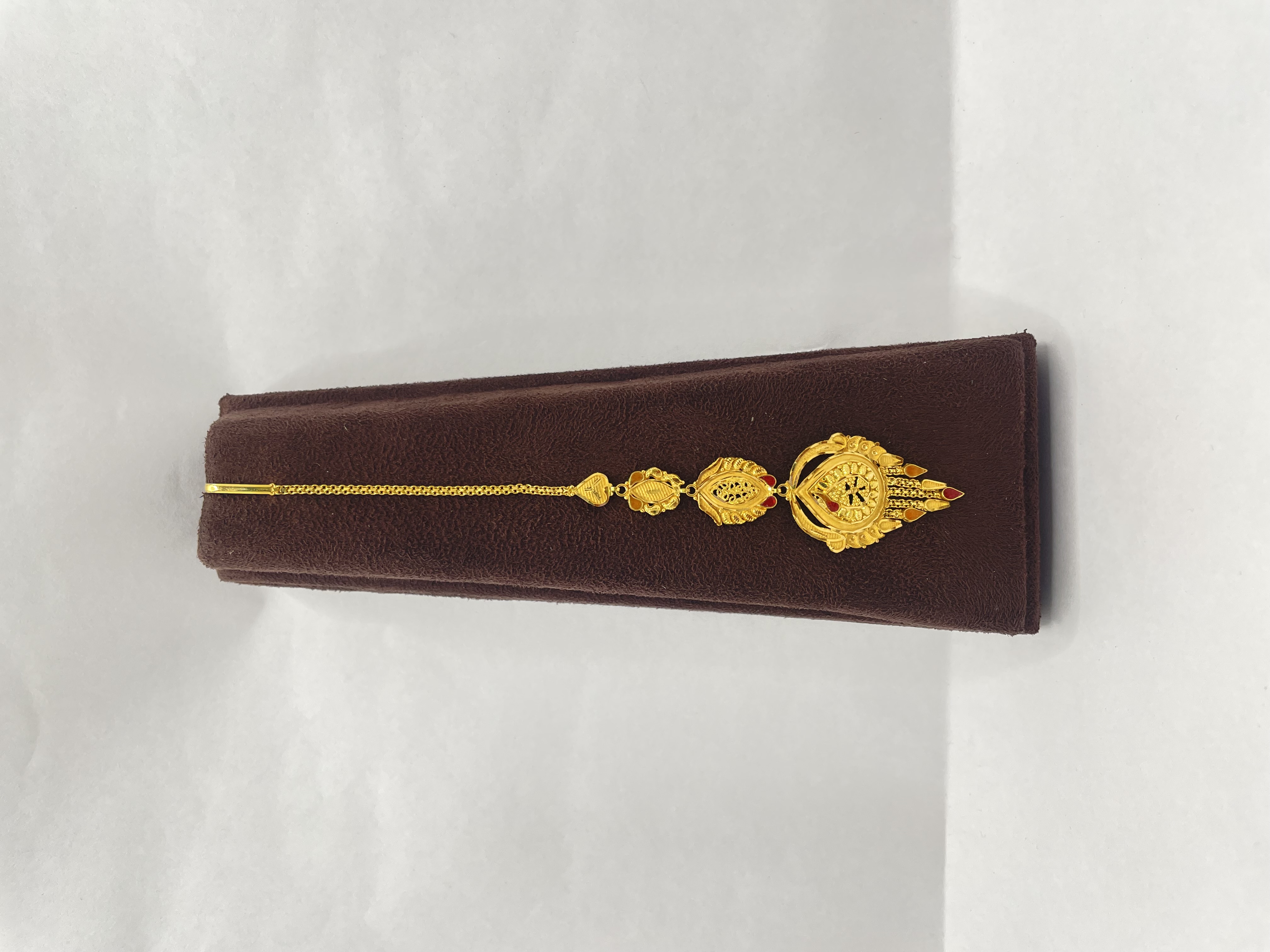 22kt Gold Tikka - Sarvada Jewellers Ranchi