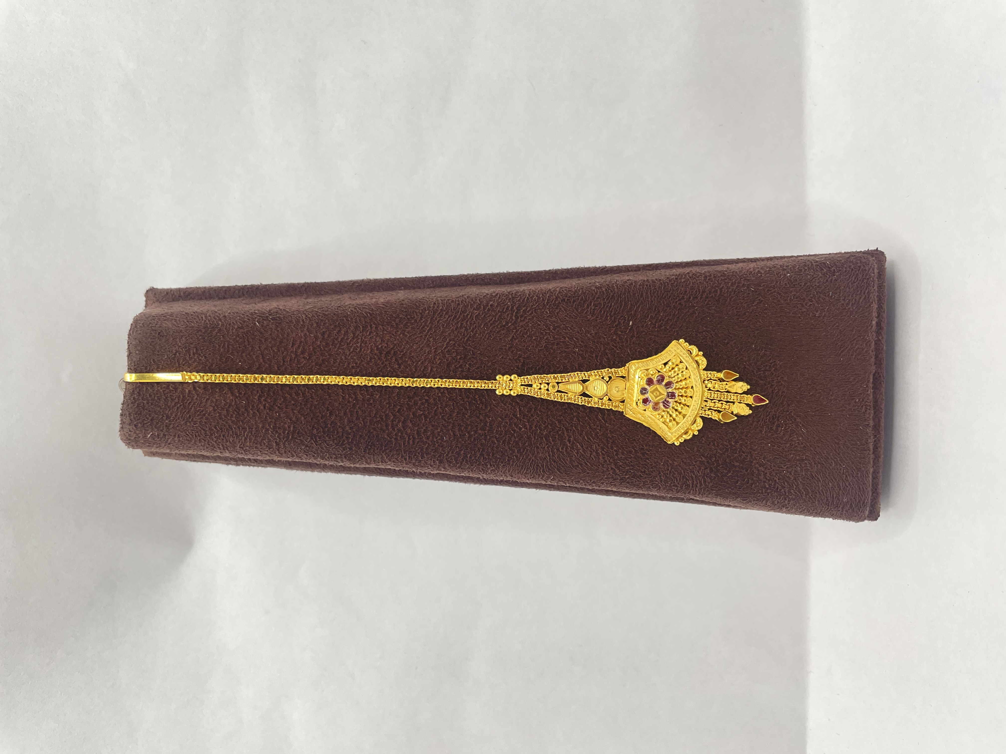 22kt Gold Tikka - Sarvada Jewellers Ranchi