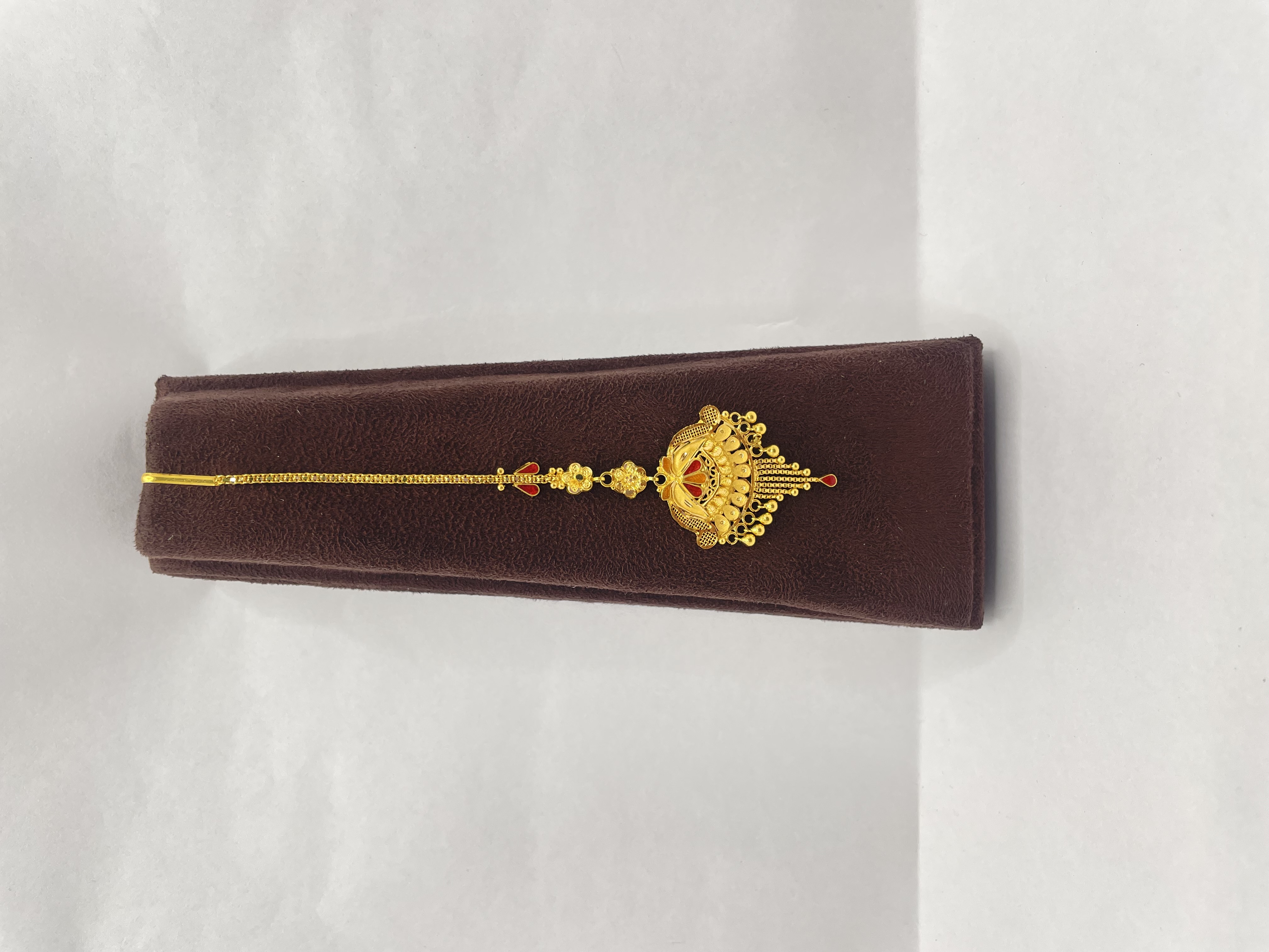 22kt Gold Tikka - Sarvada Jewellers Ranchi