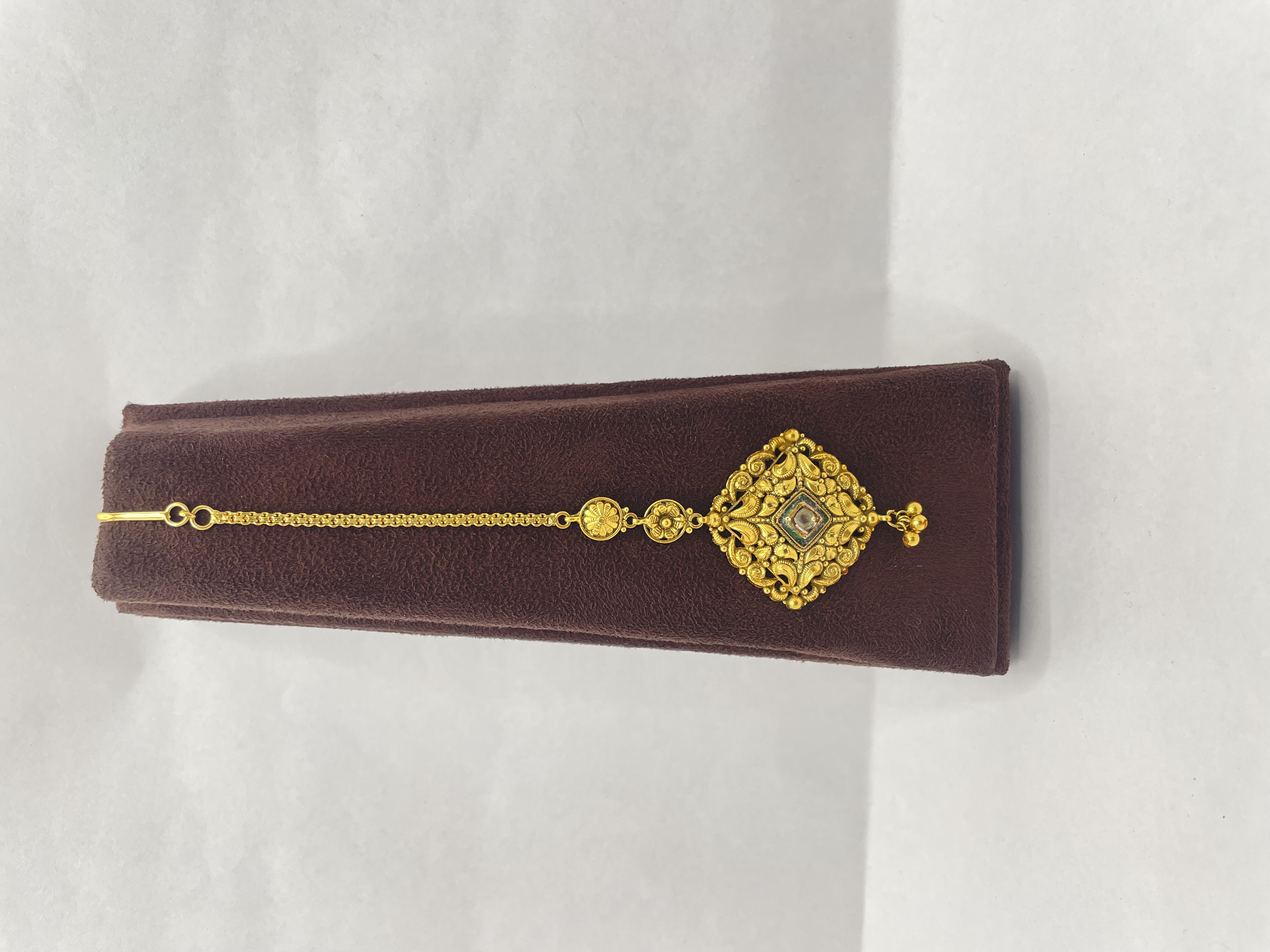 22kt Gold Tikka - Sarvada Jewellers Ranchi