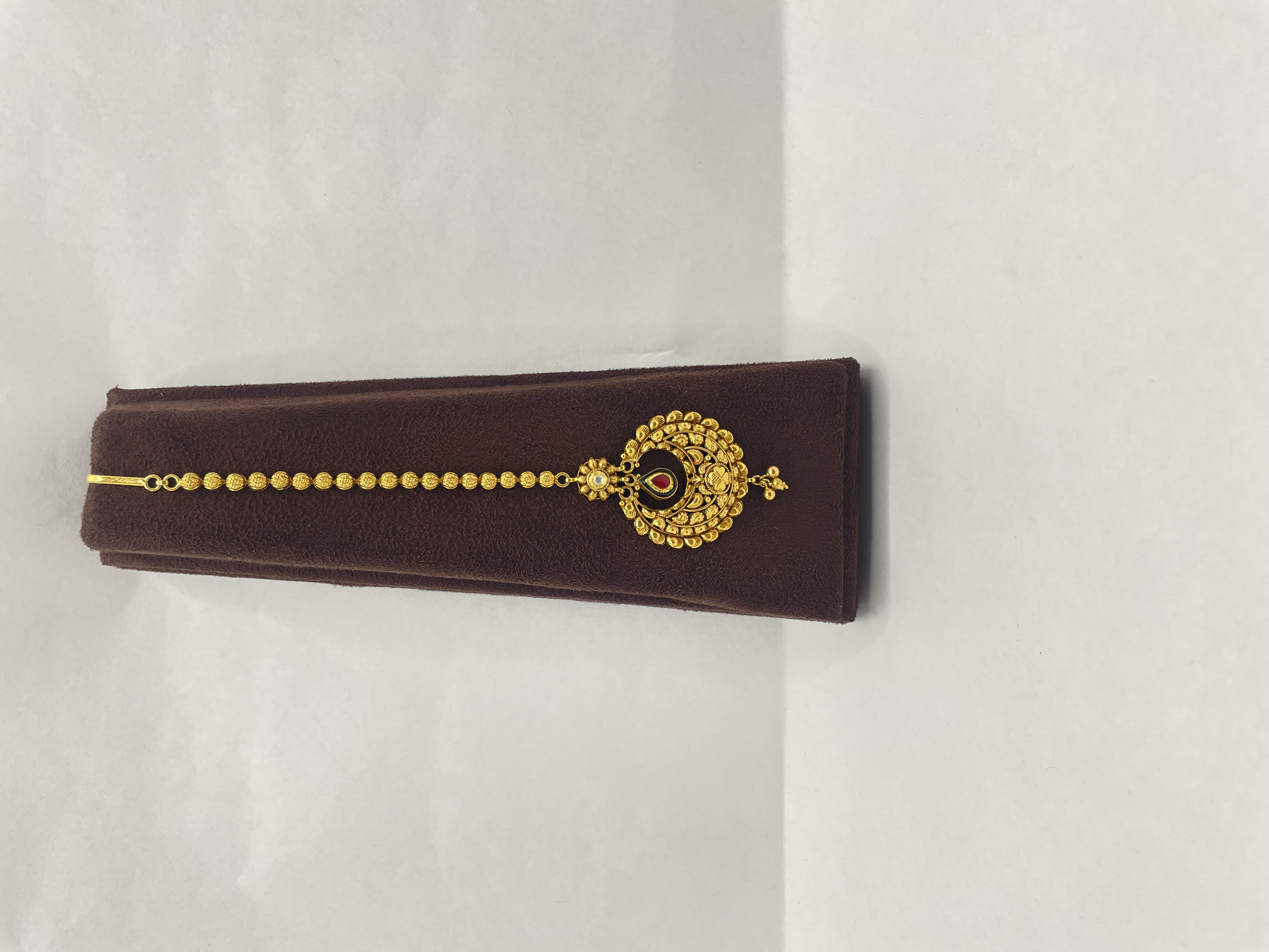 22kt Gold Tikka - Sarvada Jewellers Ranchi