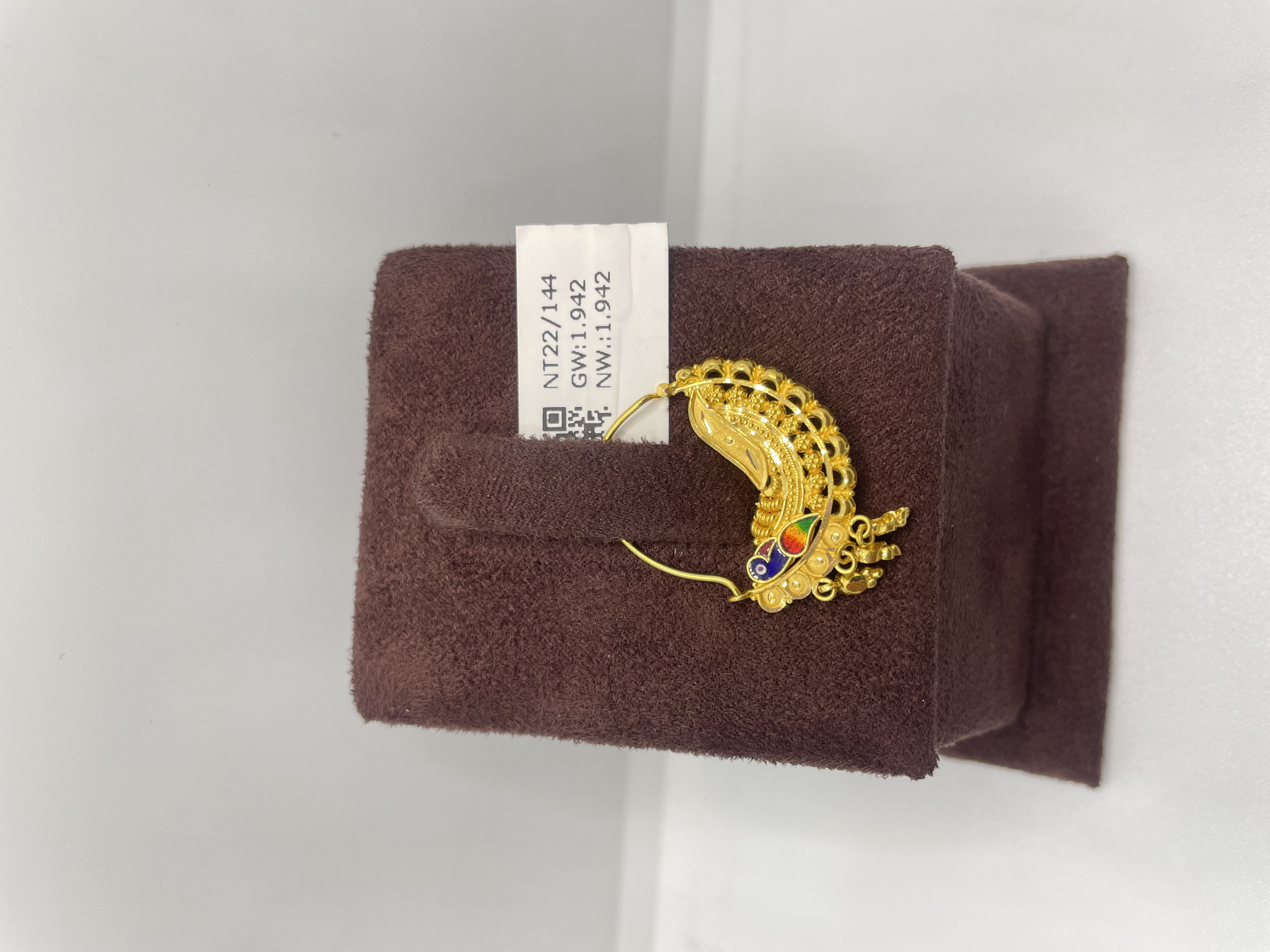 22kt Gold Nath - Sarvada Jewellers Ranchi