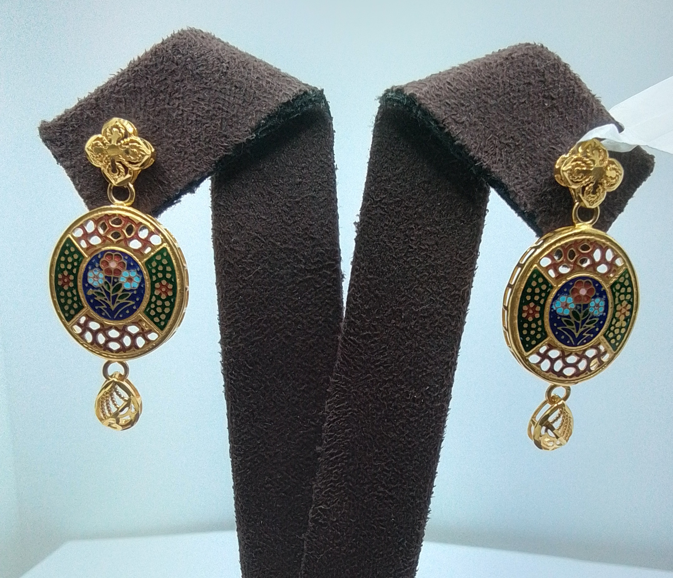 22kt Gold Earrings - Sarvada Jewellers Ranchi