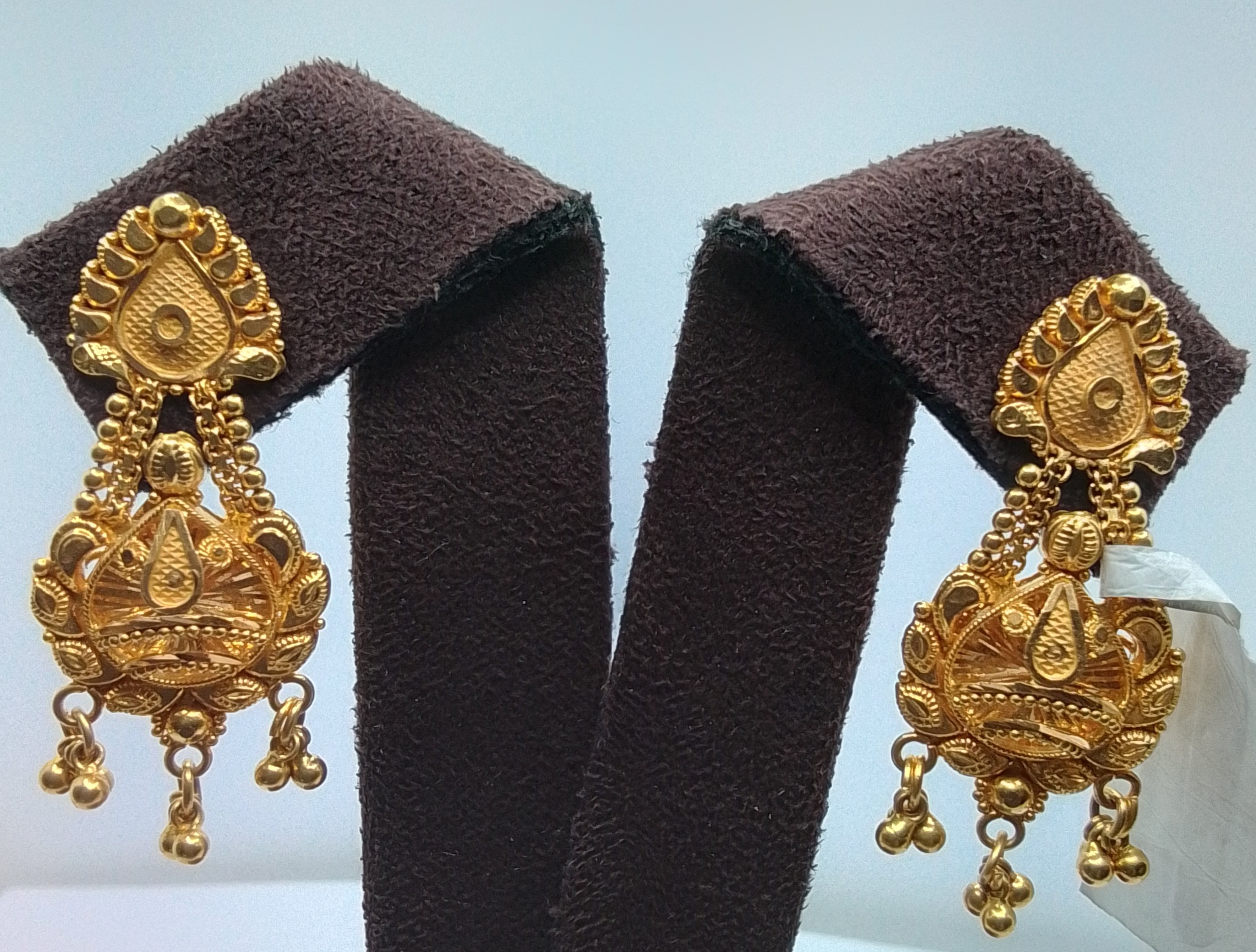 22kt Gold Earrings - Sarvada Jewellers Ranchi