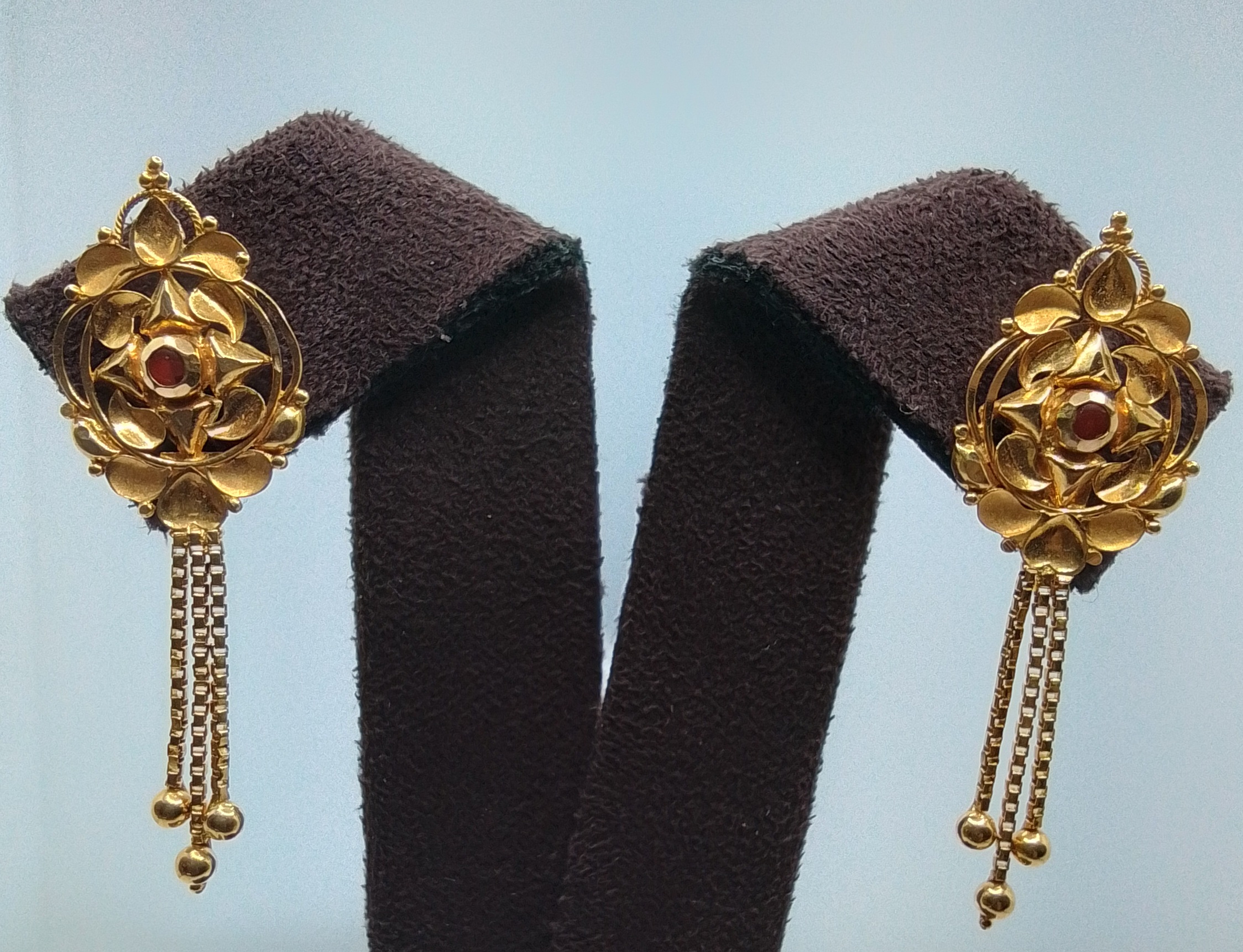 22kt Gold Earrings - Sarvada Jewellers Ranchi
