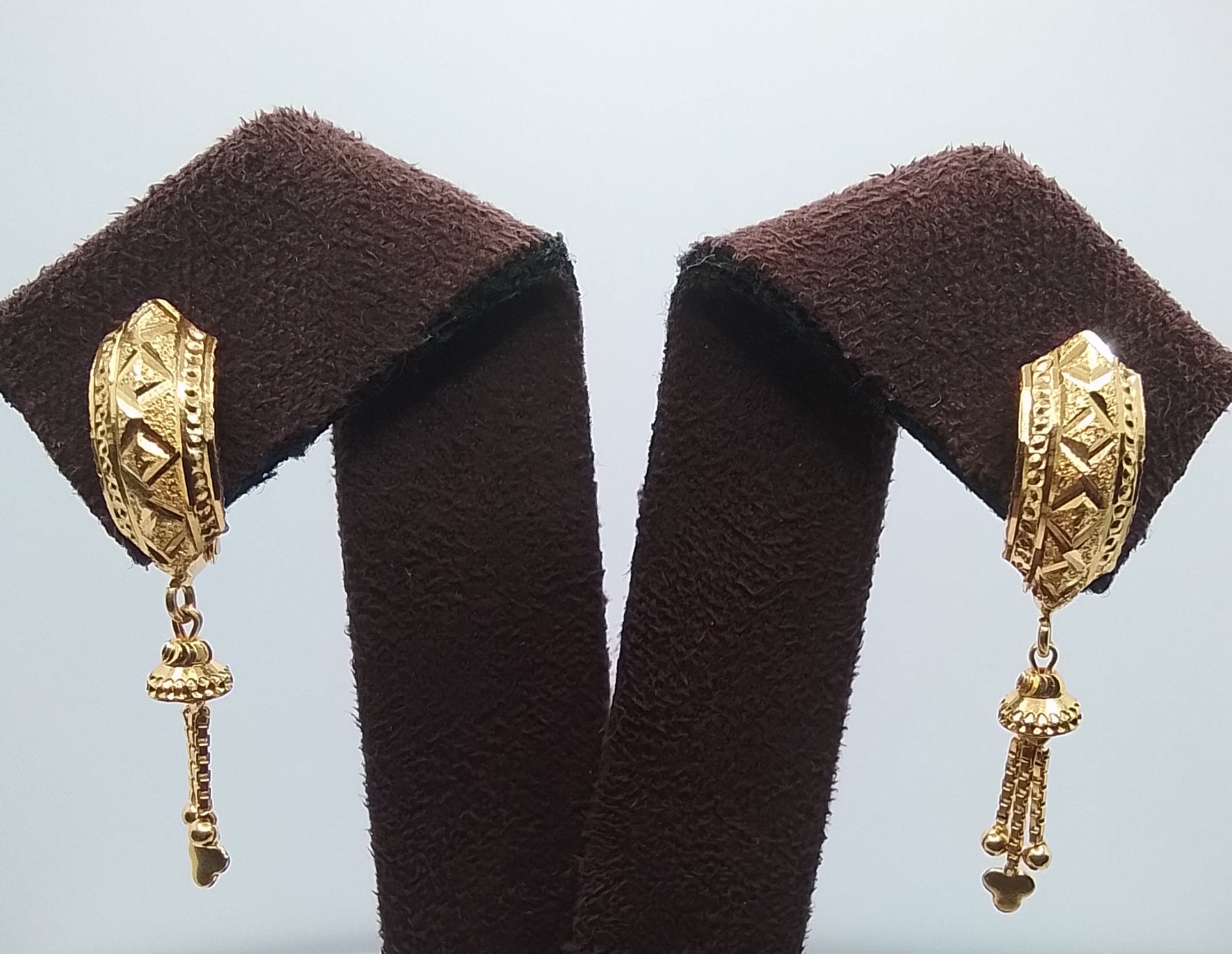 Gold Earrings - Sarvada Jewellers Ranchi