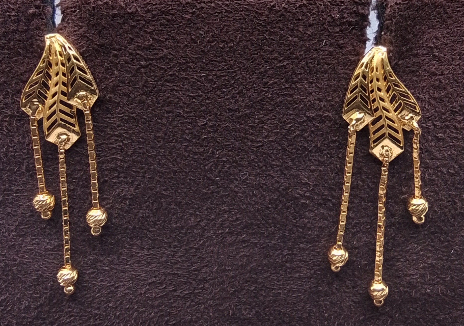 Gold Earrings - Sarvada Jewellers Ranchi