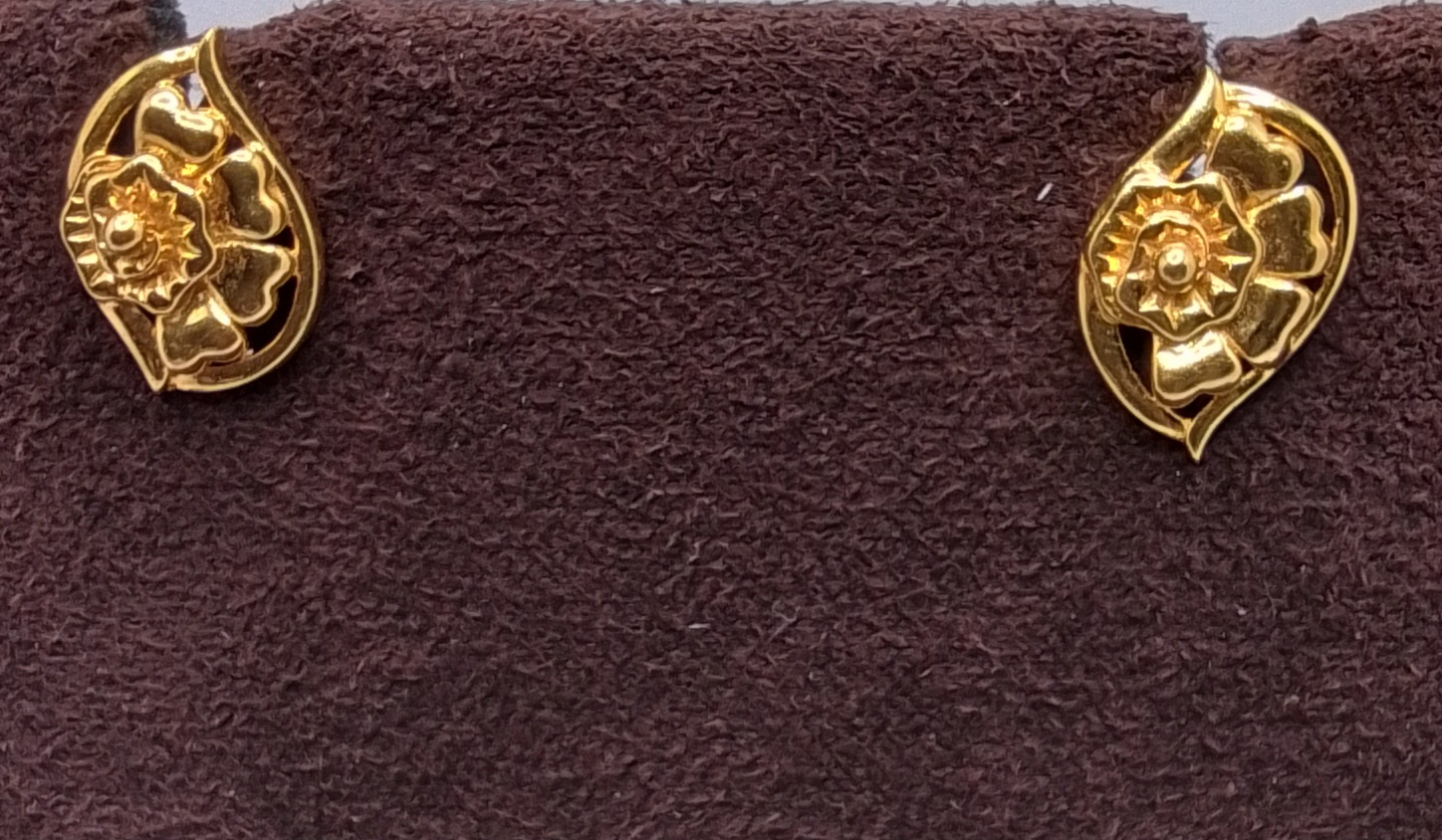Gold Earrings - Sarvada Jewellers Ranchi