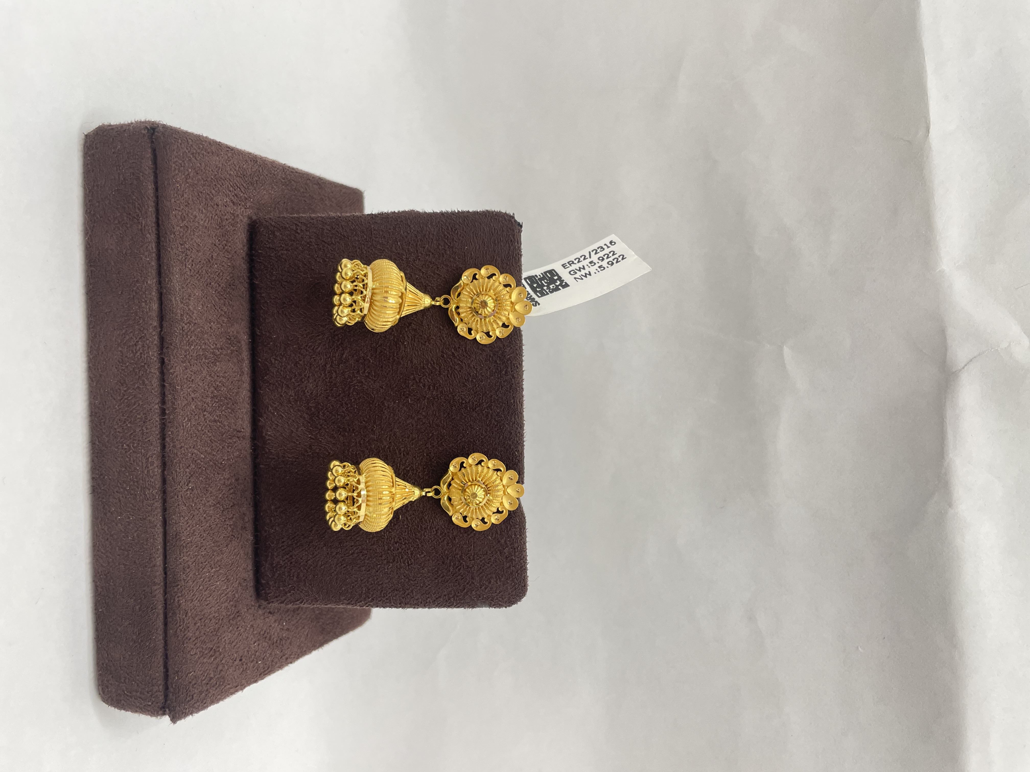 22kt Gold Earring - Sarvada Jewellers Ranchi
