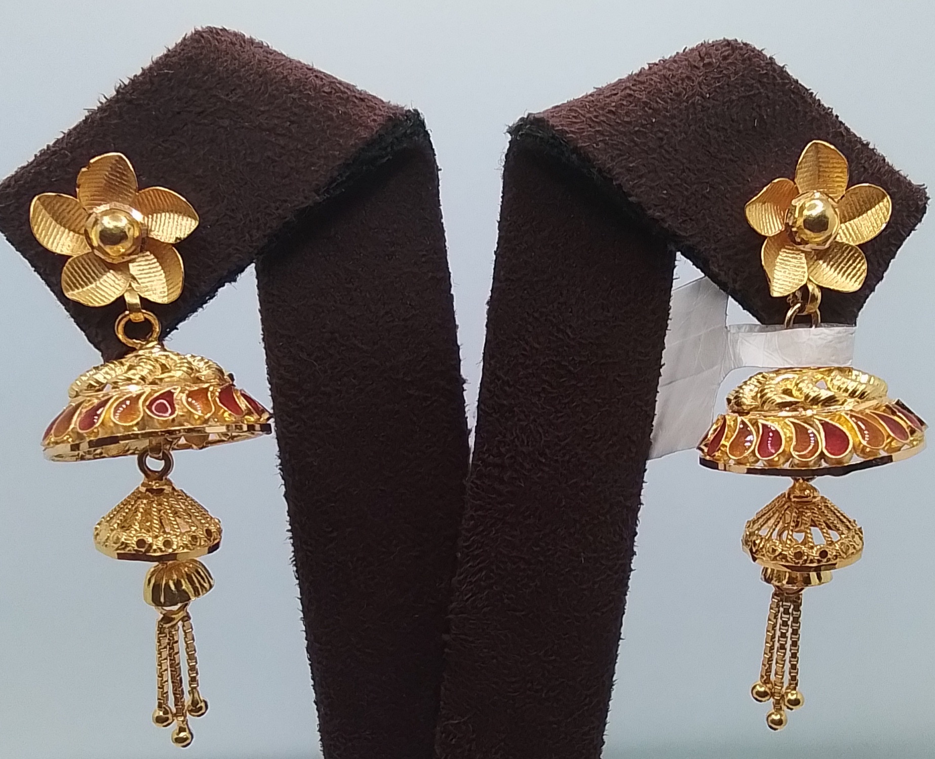 Gold Earrings - Sarvada Jewellers Ranchi