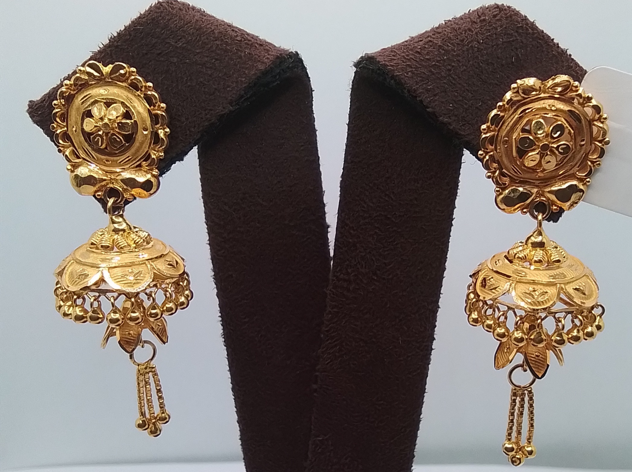 Gold Earrings - Sarvada Jewellers Ranchi