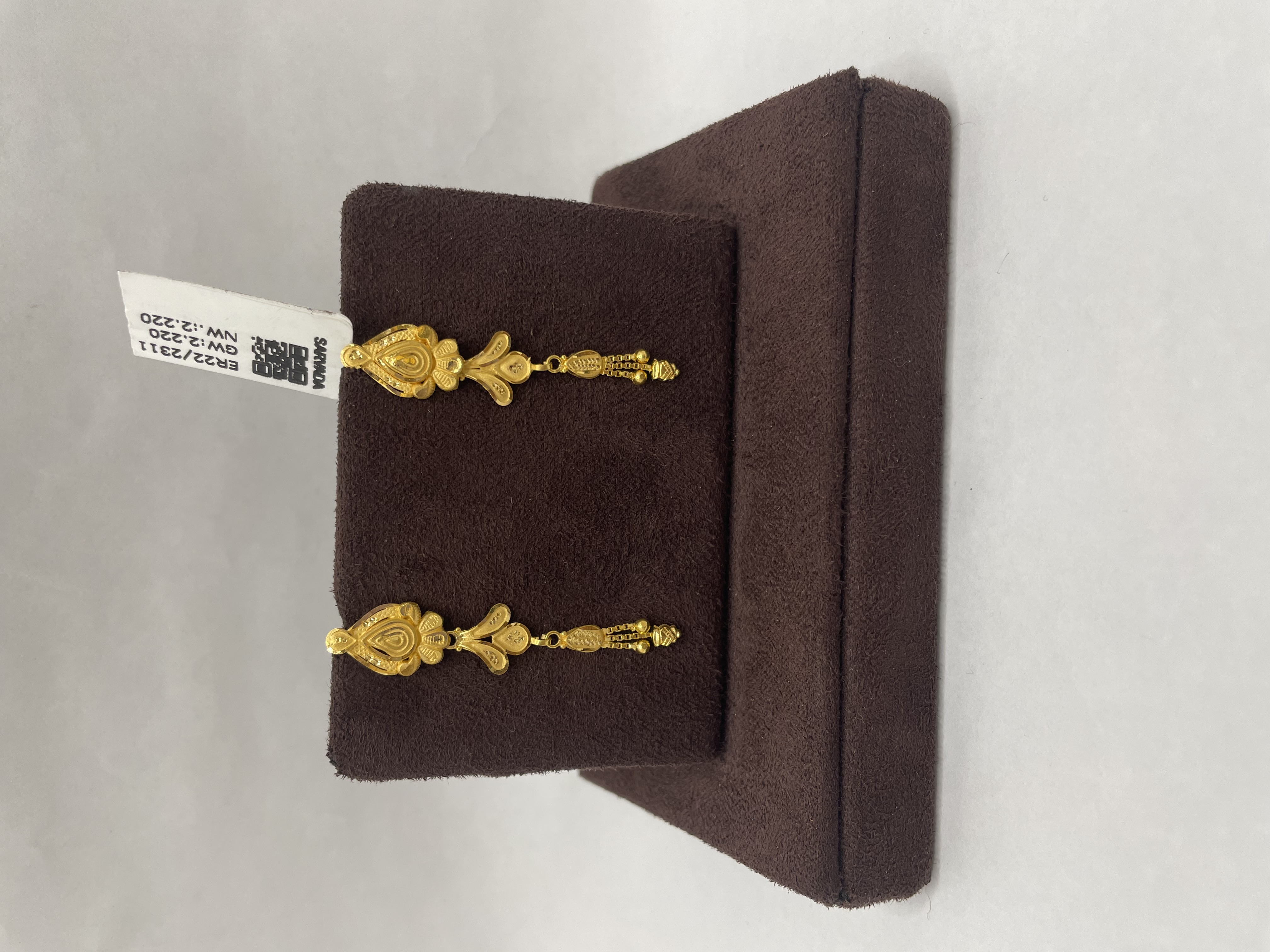 22kt Gold Earring - Sarvada Jewellers Ranchi