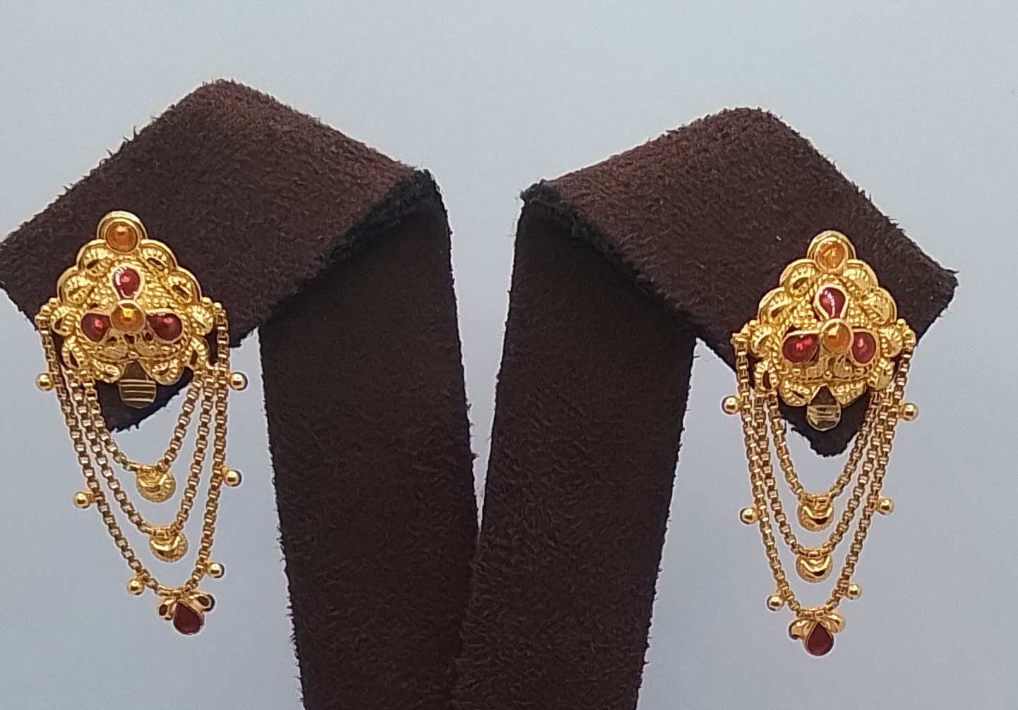 Gold Earrings - Sarvada Jewellers Ranchi