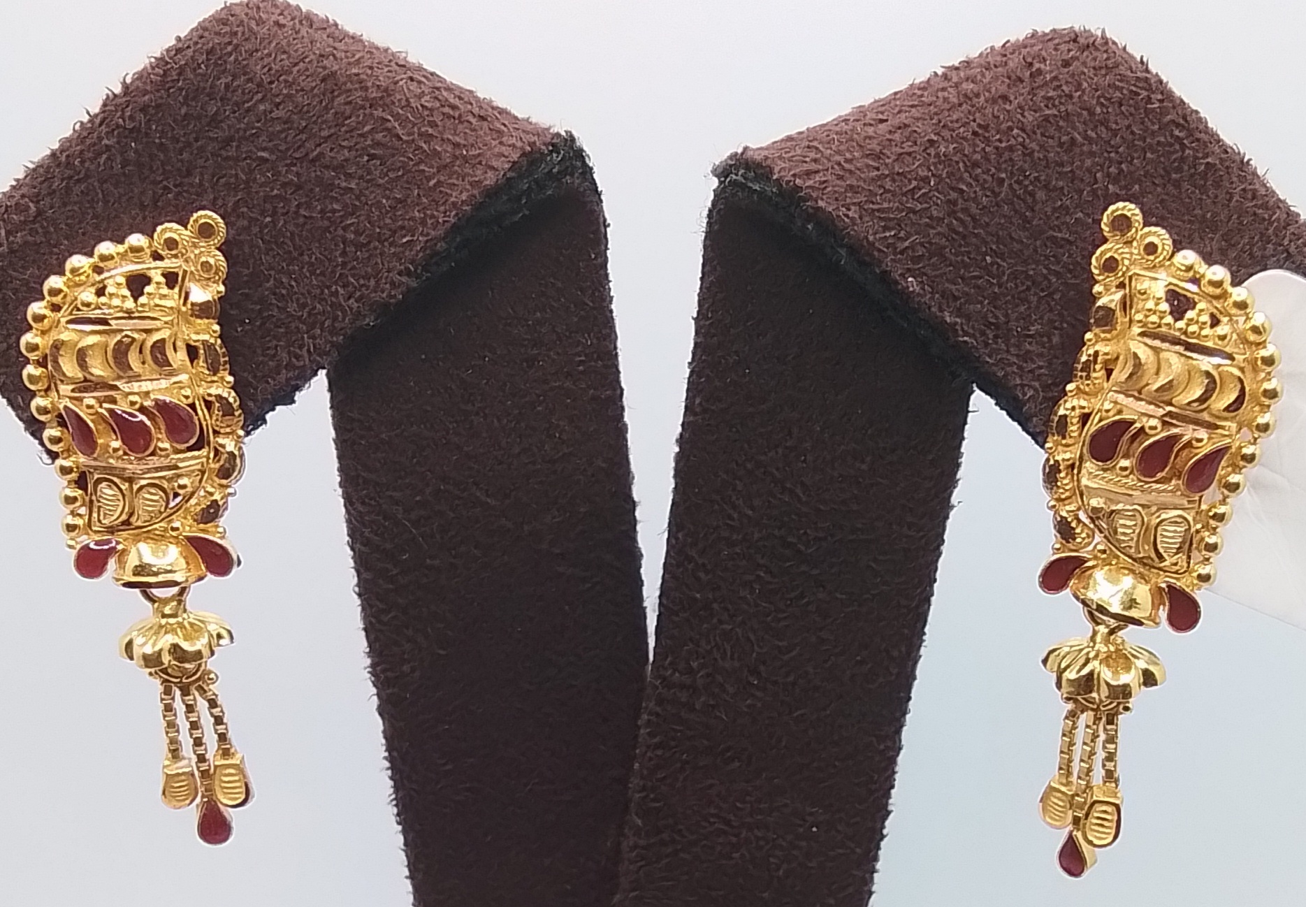 Gold Earrings - Sarvada Jewellers Ranchi
