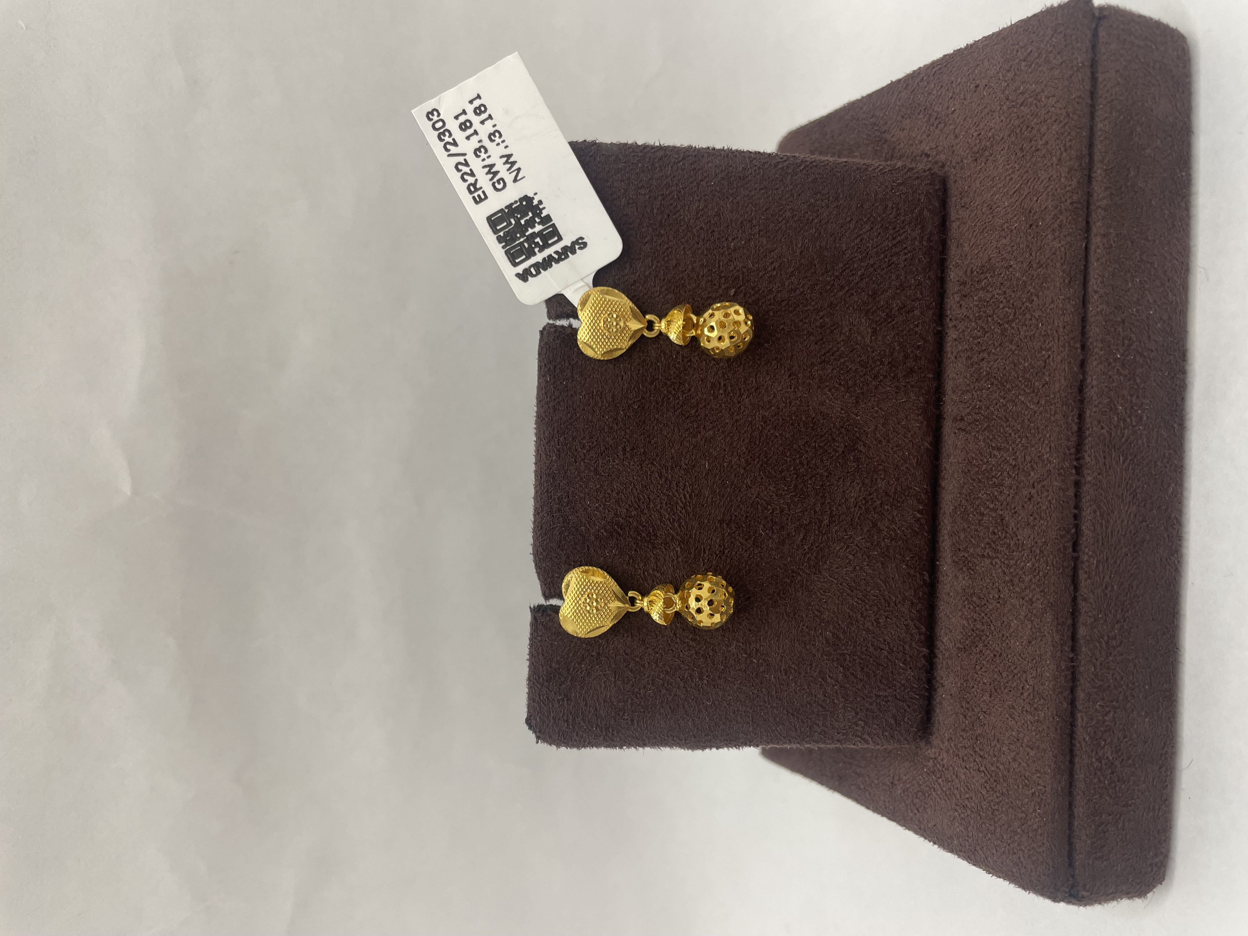 22kt Gold Earring - Sarvada Jewellers Ranchi