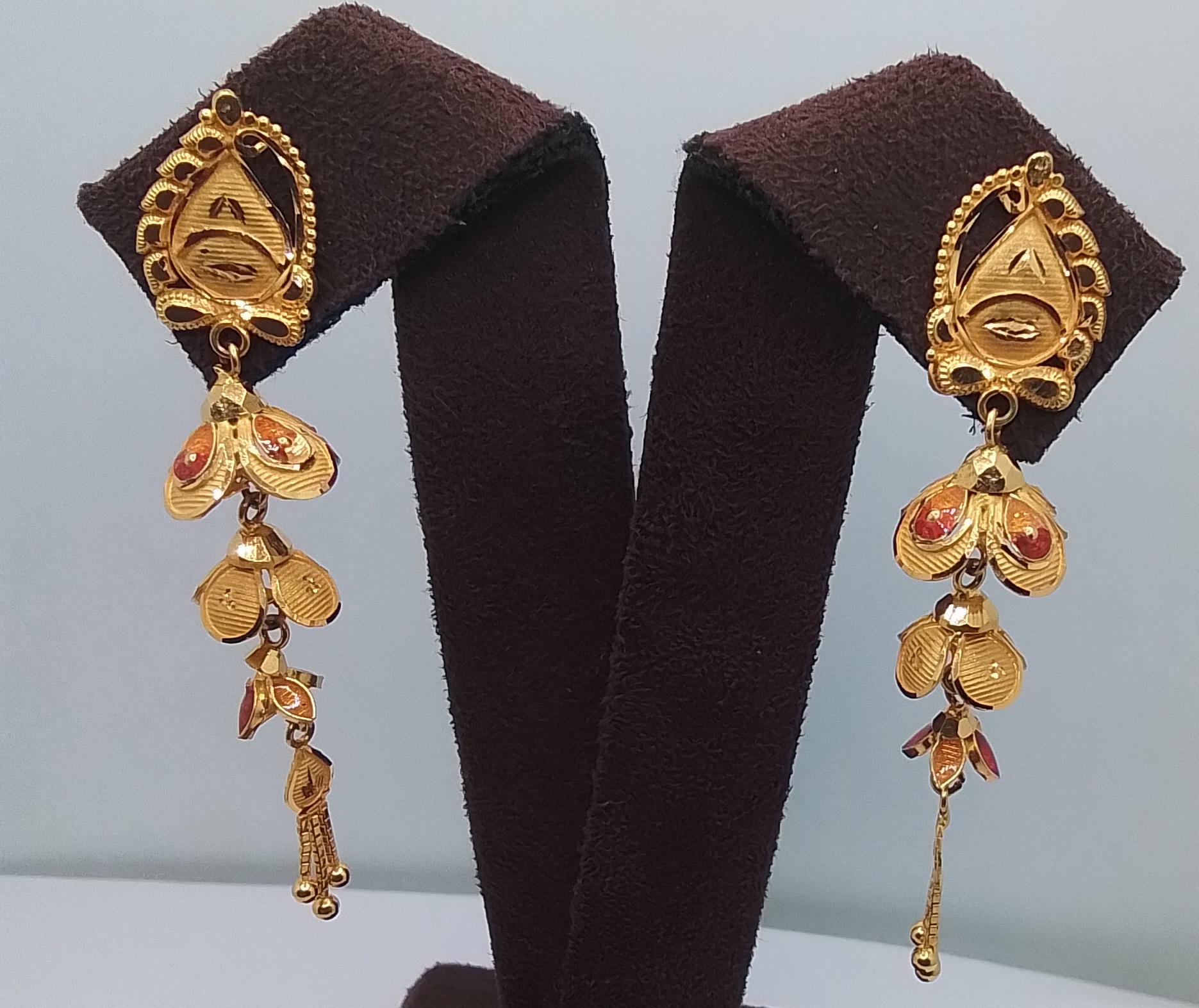 Gold Earrings - Sarvada Jewellers Ranchi