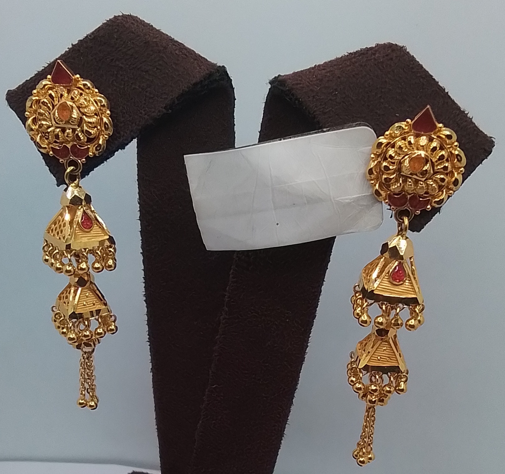 Gold Earrings - Sarvada Jewellers Ranchi