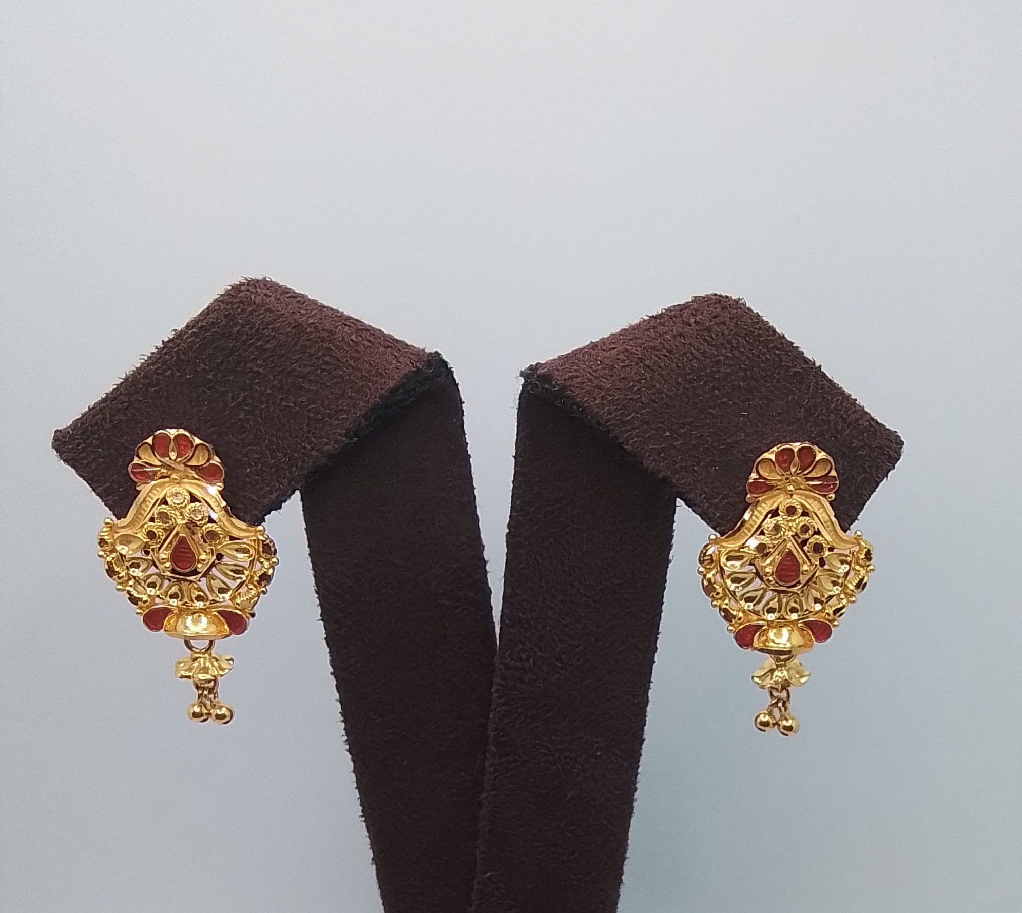Gold Earrings - Sarvada Jewellers Ranchi