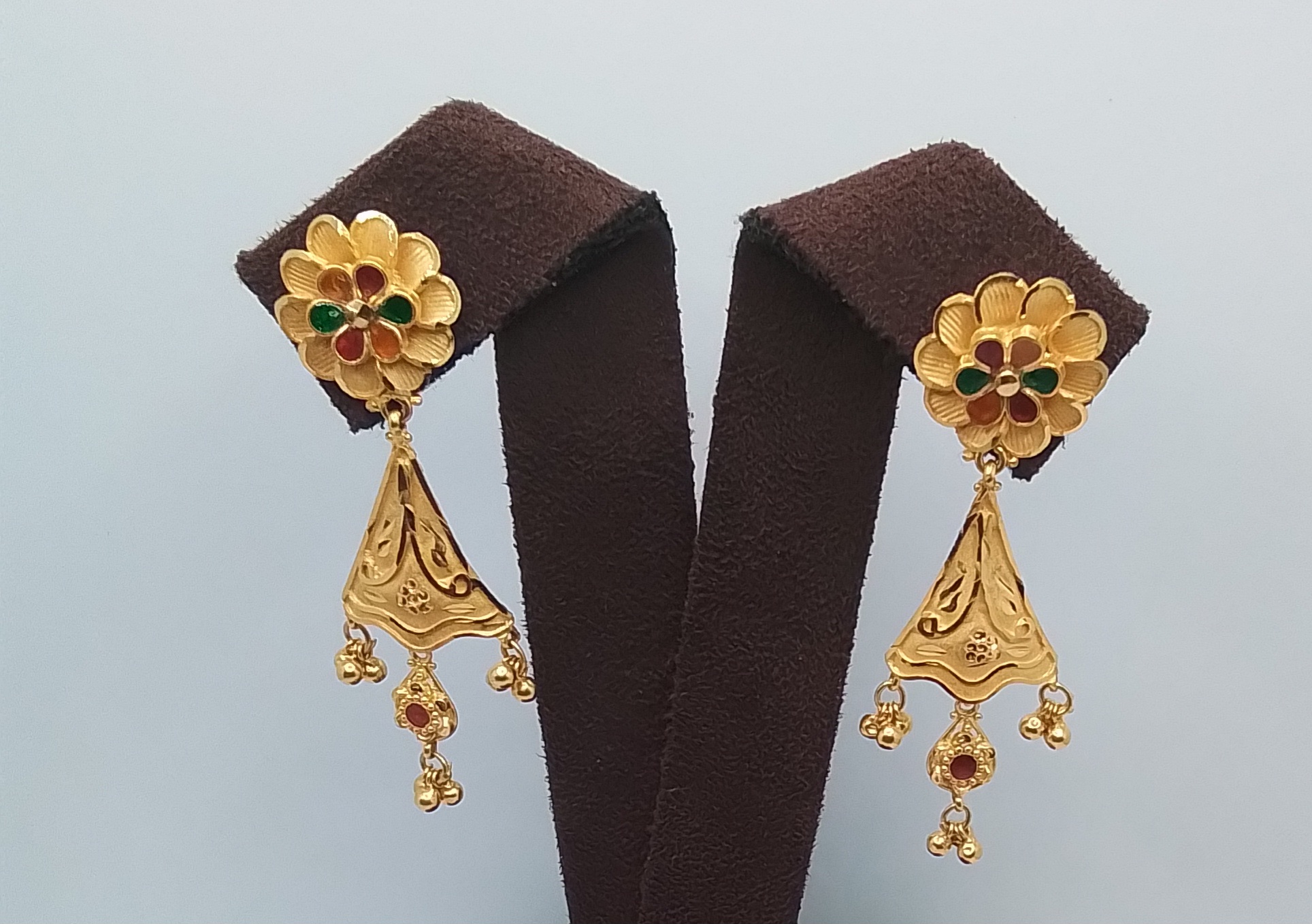 Gold Earrings - Sarvada Jewellers Ranchi