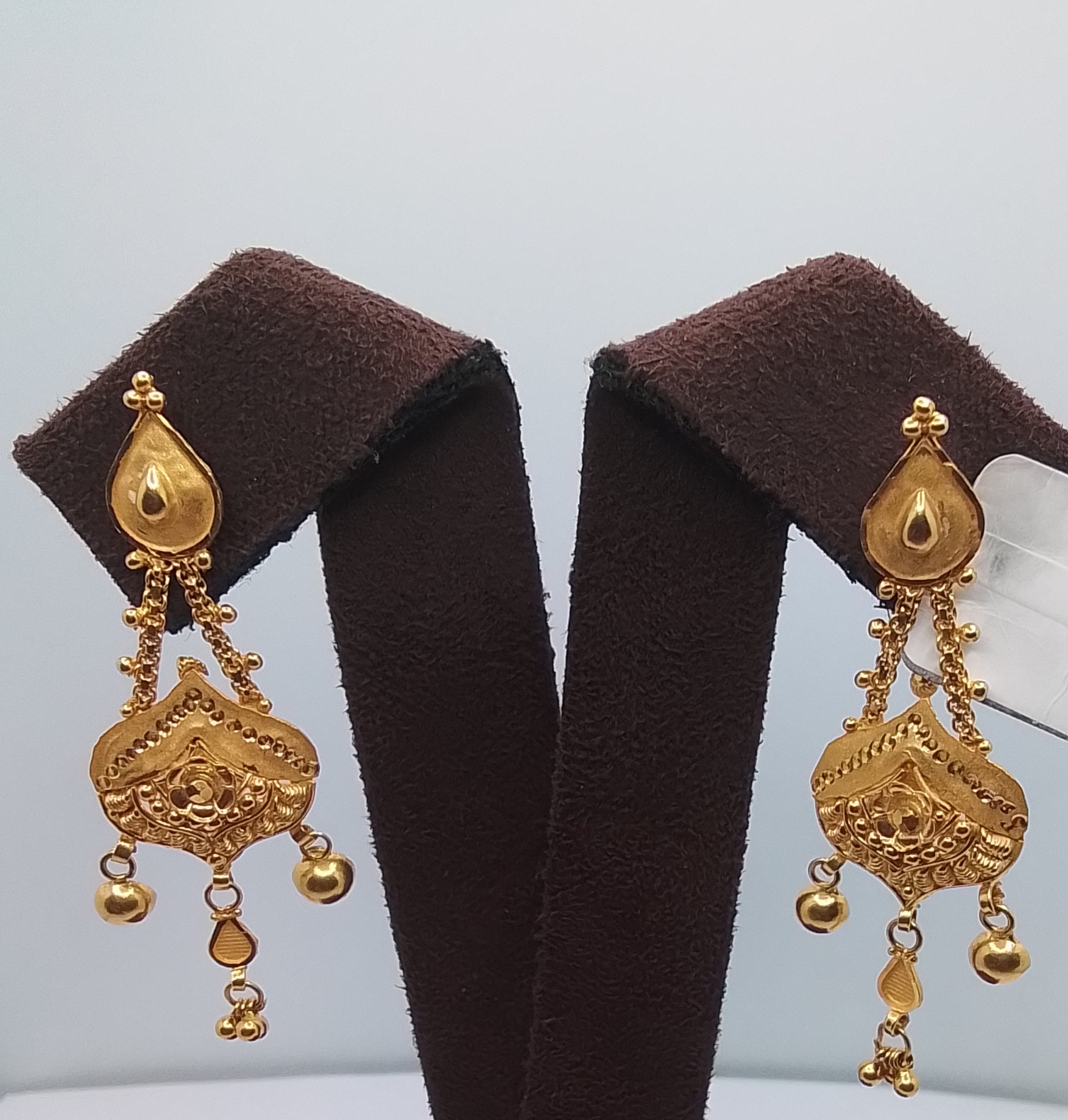 Gold Earrings - Sarvada Jewellers Ranchi