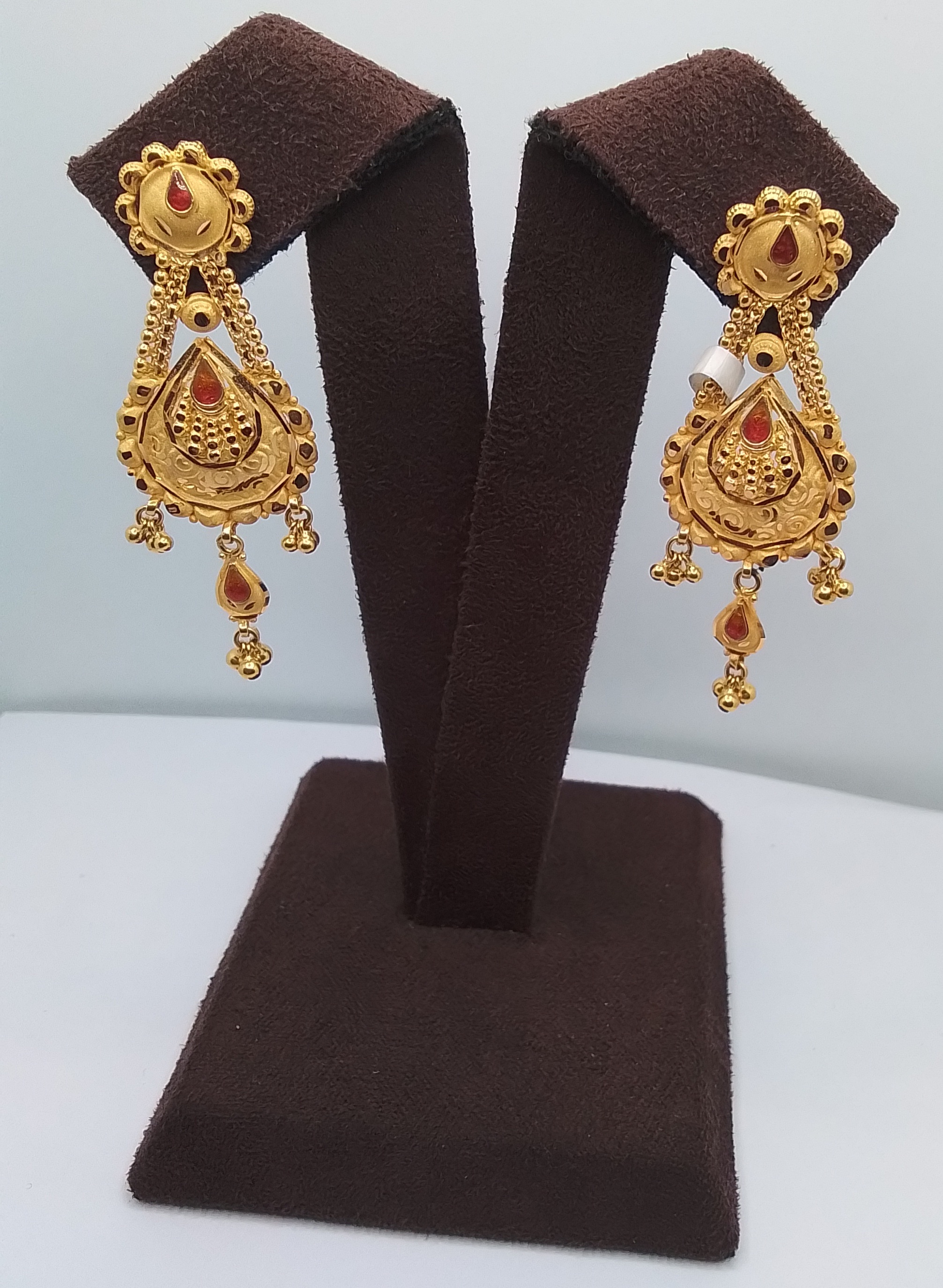 Gold Earrings - Sarvada Jewellers Ranchi