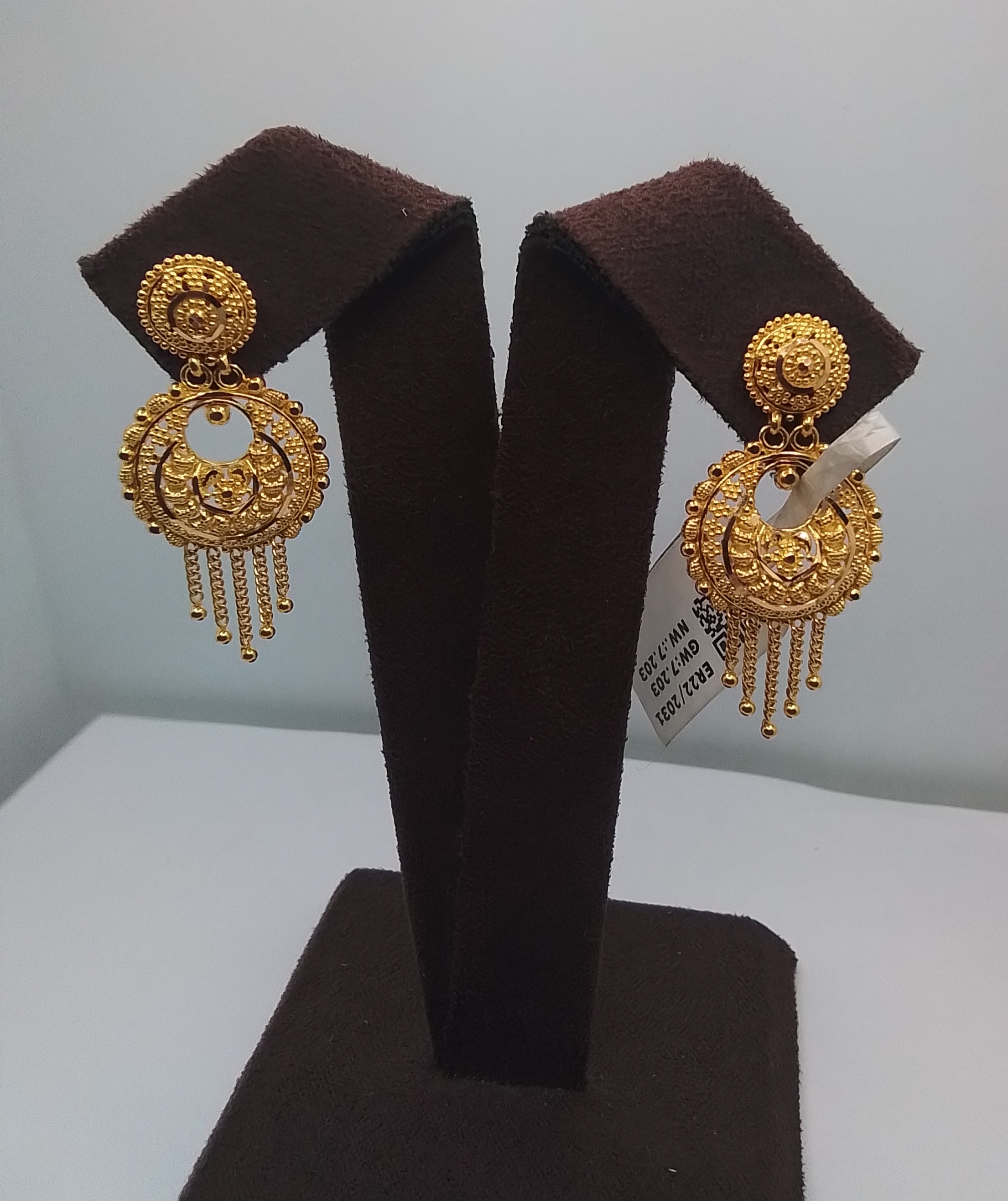 Gold Earrings - Sarvada Jewellers Ranchi