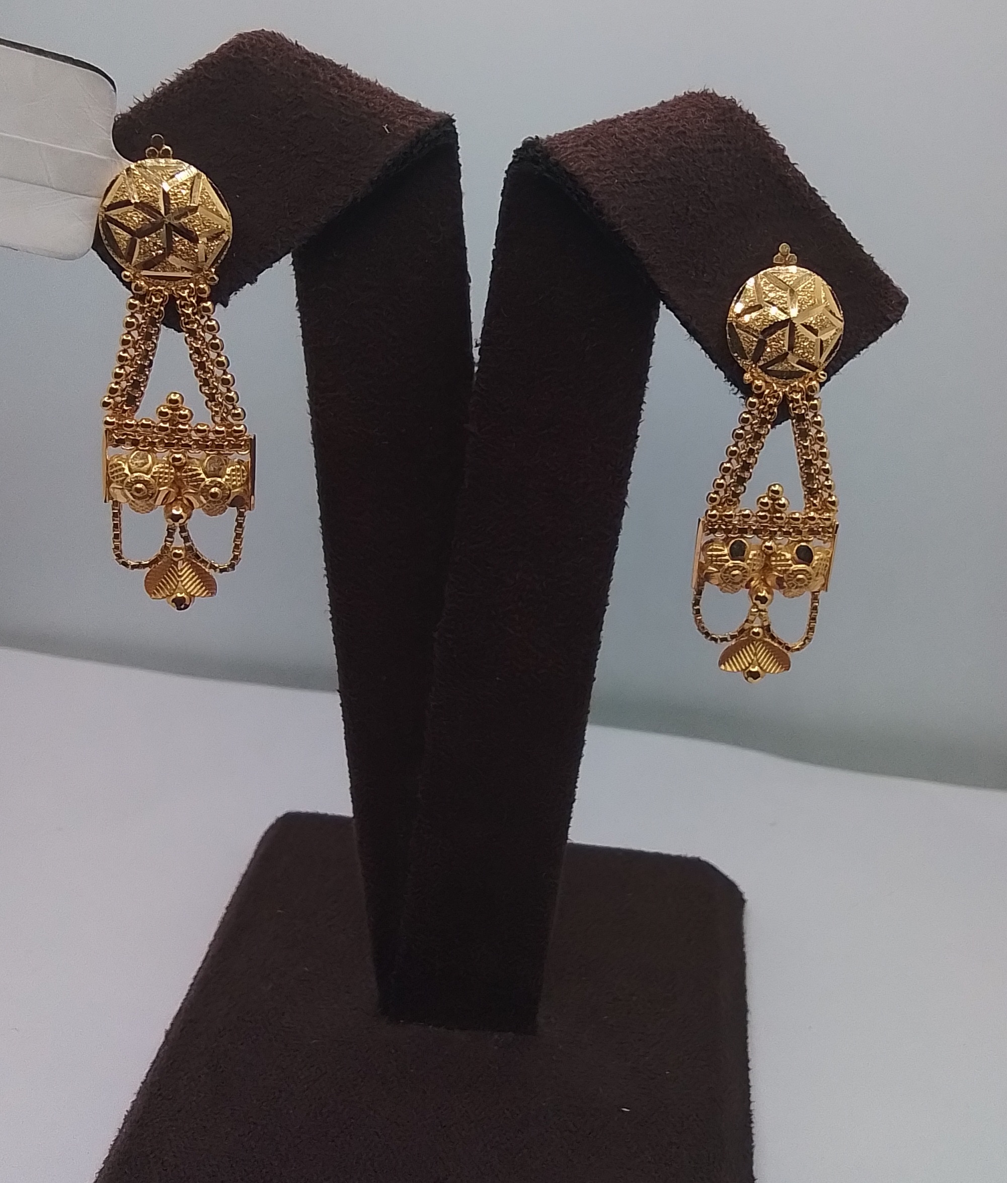 Gold Earrings - Sarvada Jewellers Ranchi