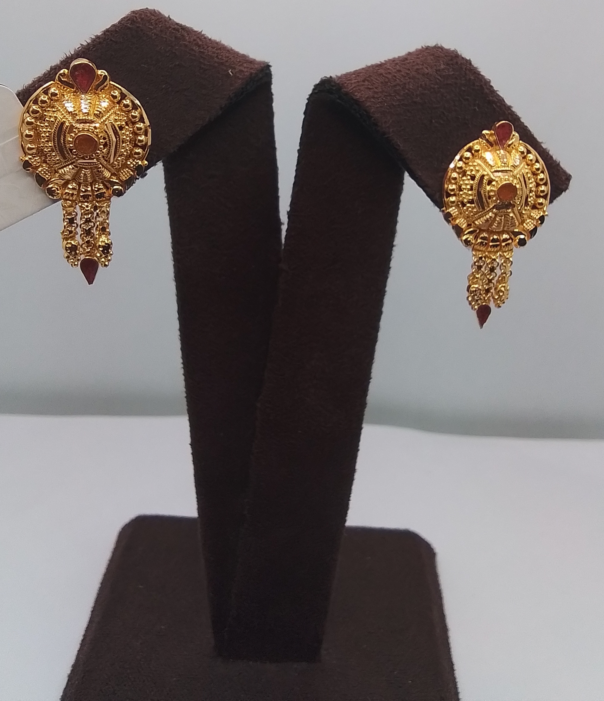 Gold Earrings - Sarvada Jewellers Ranchi