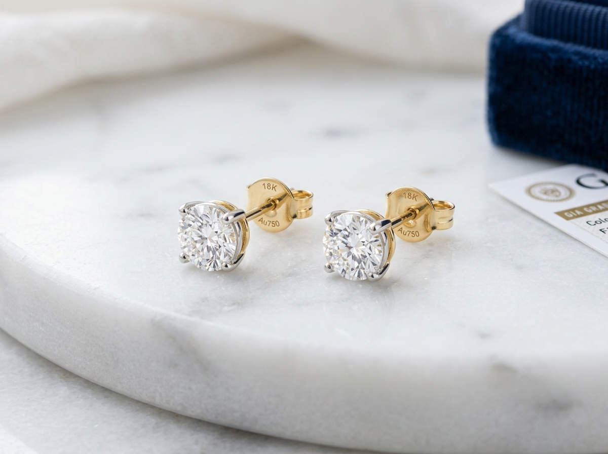 Lightweight Diamond Earrings for Daily Wear